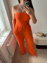 Load image into Gallery viewer, CARLA Cheesecloth Bandeau Jumpsuit (7 Colours)