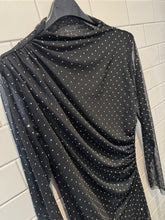 Load image into Gallery viewer, SIENNA Sparkle Midi Dress - Black