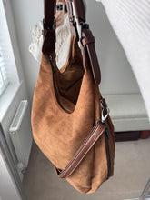 Load image into Gallery viewer, SAVANNAH Suedette Hobo Handbag - 2 Colours
