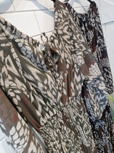 Load image into Gallery viewer, PIPER Print Maxi Dress - Khaki