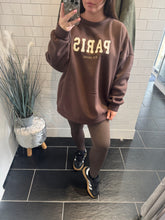 Load image into Gallery viewer, PARIS Sweatshirt - Chocolate