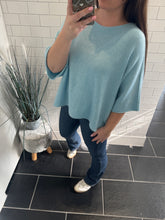 Load image into Gallery viewer, WENDY 1/2 Sleeve Knit - Sky Blue