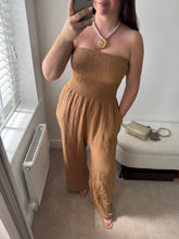 Load image into Gallery viewer, CARLA Cheesecloth Bandeau Jumpsuit (7 Colours)