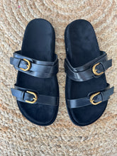 Load image into Gallery viewer, CELINA Sandals - Black