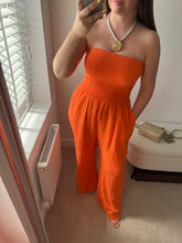 Load image into Gallery viewer, CARLA Cheesecloth Bandeau Jumpsuit (7 Colours)