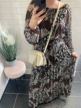 Load image into Gallery viewer, PIPER Print Maxi Dress - Black
