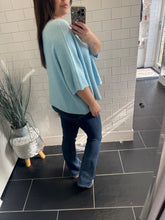 Load image into Gallery viewer, WENDY 1/2 Sleeve Knit - Sky Blue