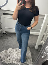 Load image into Gallery viewer, DRESSIE Wideleg Jeans - Blue