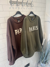 Load image into Gallery viewer, PARIS Sweatshirt - Khaki