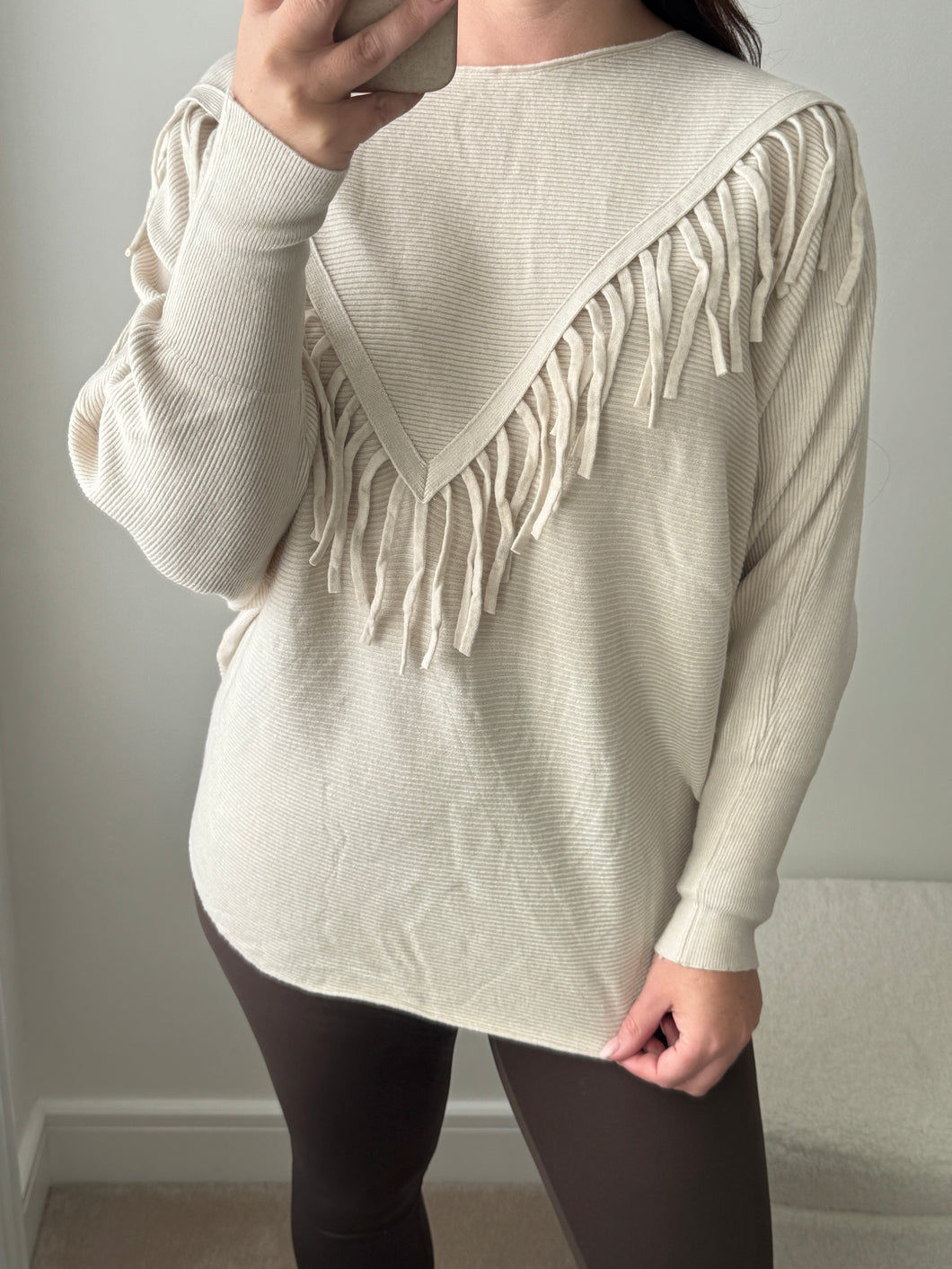 TASSLE Rib Jumper - 3 Colours