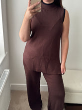 Load image into Gallery viewer, HELENA Highneck Knit 2 Piece Set - 2 Colours
