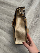 Load image into Gallery viewer, CORA Midsize Crossover Flap Bag - Gold
