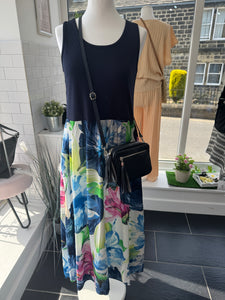 VERITY Vest Print Skirt Dress - Floral