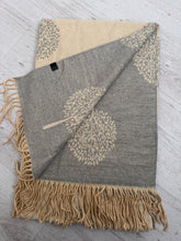 Load image into Gallery viewer, MAGGIE Tree Cashmere Scarf - Cream
