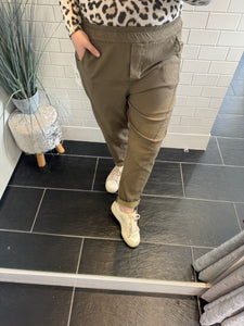 SANTI Casual Trouser - Khaki