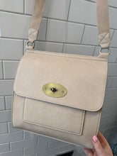 Load image into Gallery viewer, CORA Midsize Crossover Flap Bag - Beige
