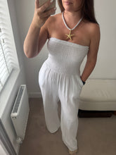 Load image into Gallery viewer, CARLA Cheesecloth Bandeau Jumpsuit (7 Colours)
