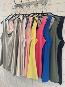 BASIC Jersey Vest (10 Colours)
