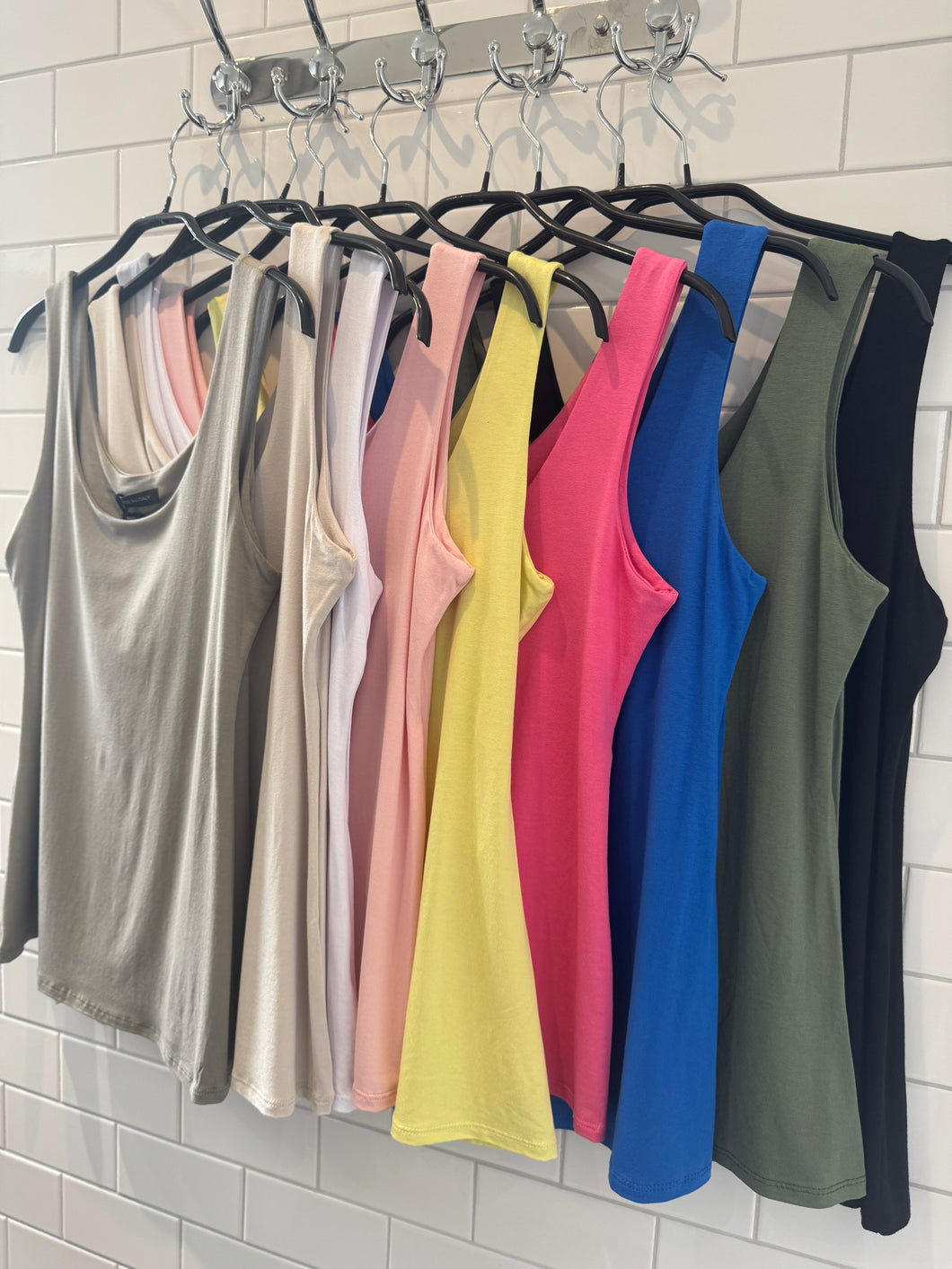 BASIC Jersey Vest (10 Colours)