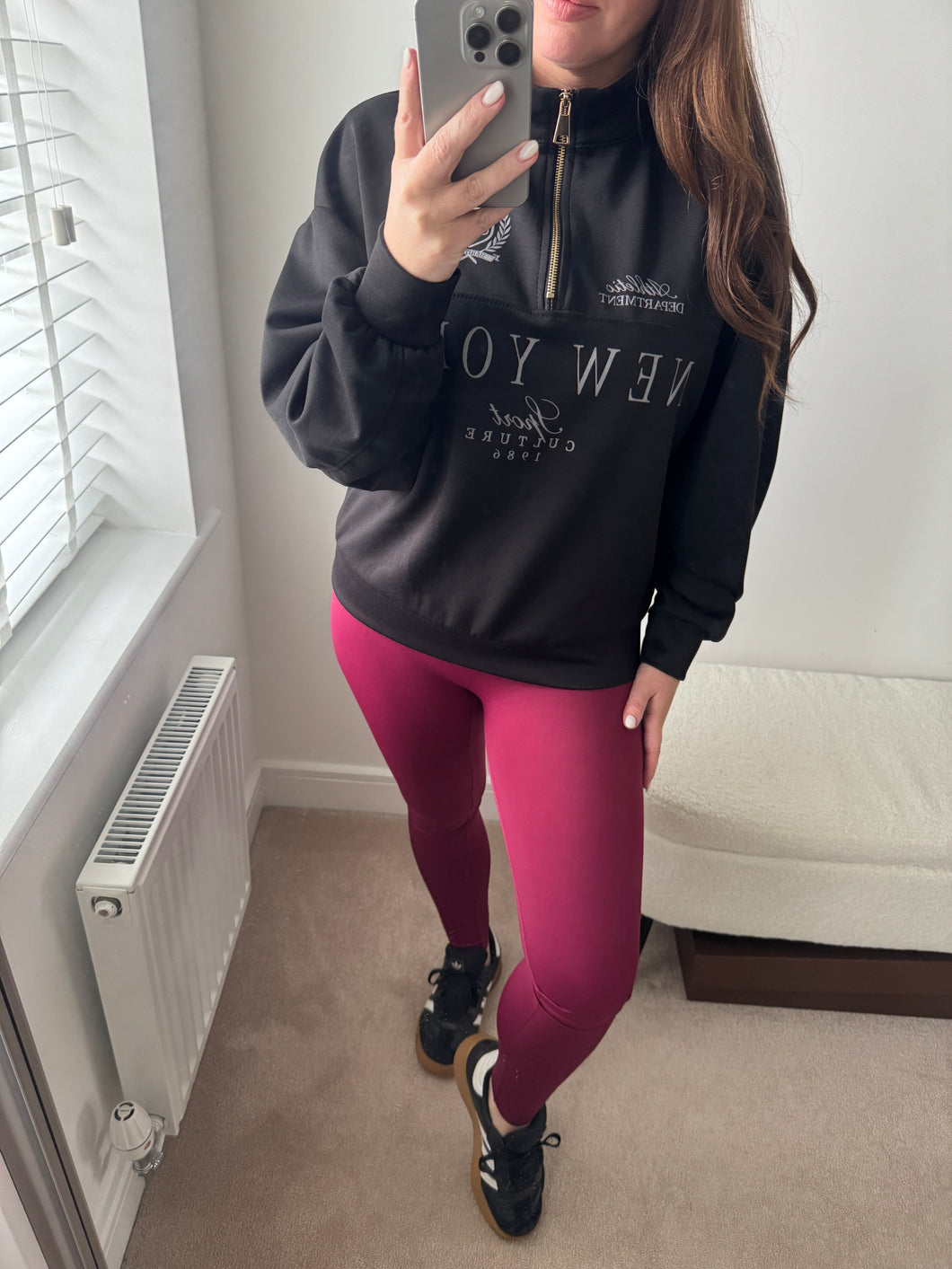 EMME Energy Leggings - Burgandy