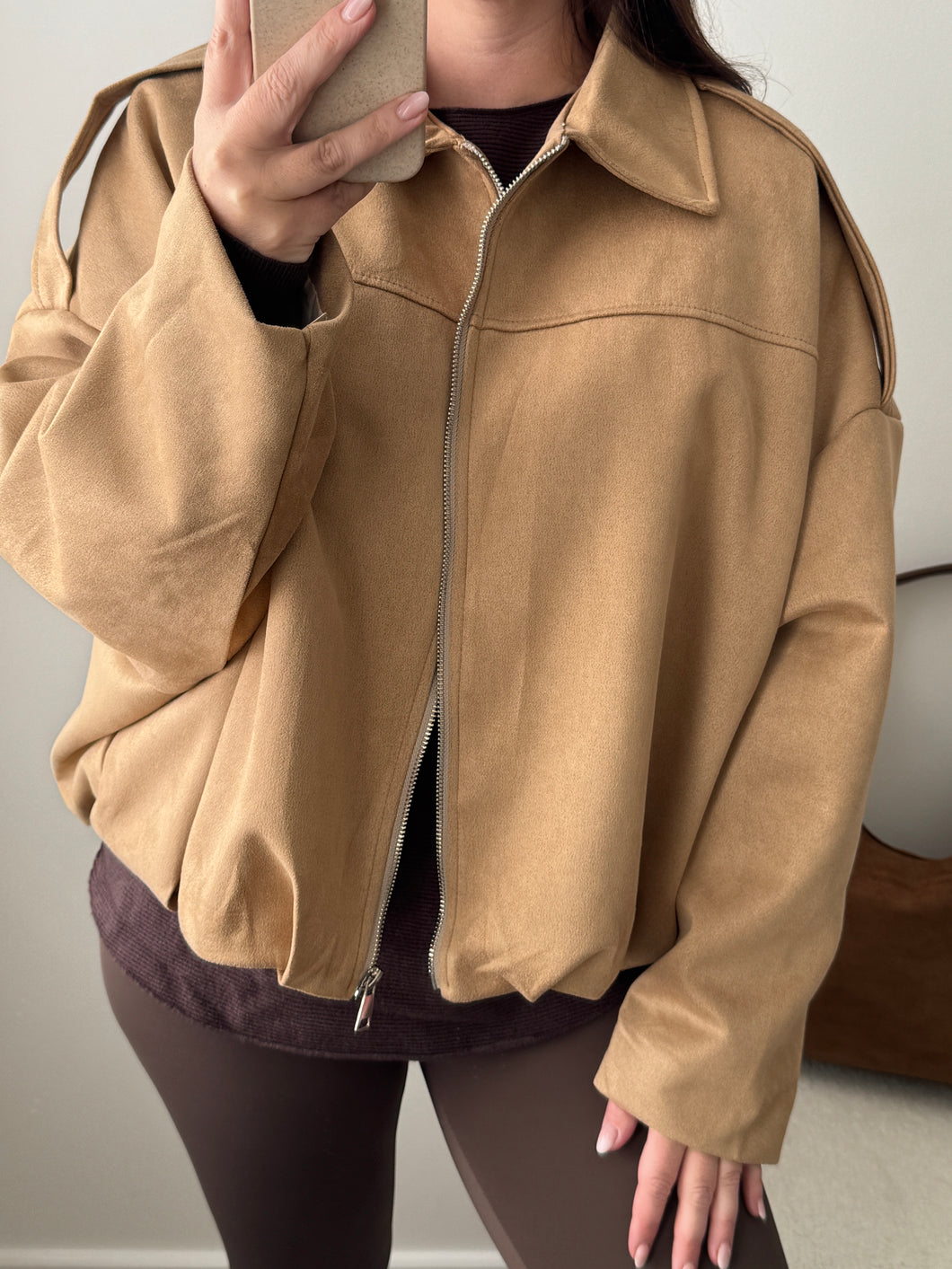 SUZY Suedette Jacket - 4 Colours