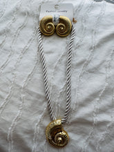 Load image into Gallery viewer, SHELL Chunky Necklace &amp;  Earring Set (2 Colours)
