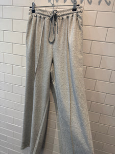 JEN Wideleg Joggers - Grey Marl