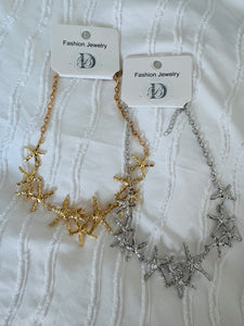 STARFISH Dainty Necklace (2 Colours)