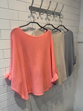 Load image into Gallery viewer, BETSY Frill Batwing Knit - Beige
