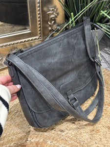 CARLTON Crossbody Bag - Dark Grey