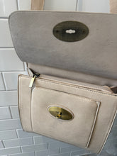 Load image into Gallery viewer, CORA Midsize Crossover Flap Bag - Beige
