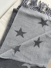 Load image into Gallery viewer, STARLIGHT Cashmere Scarf - Grey
