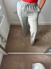 Load image into Gallery viewer, JEN Wideleg Joggers - Grey Marl
