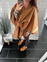 Load image into Gallery viewer, KAMILLA Knot Shawl - Camel
