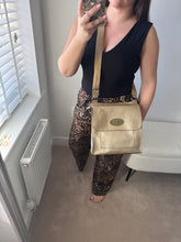 Load image into Gallery viewer, CORA Midsize Crossover Flap Bag - Gold
