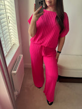 Load image into Gallery viewer, PIA Pleat Top &amp; Trouser Set - (9 Colours)
