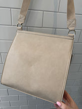 Load image into Gallery viewer, CORA Midsize Crossover Flap Bag - Beige
