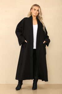 OLIVIA Overcoat - Black