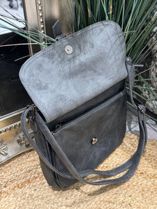 CARLTON Crossbody Bag - Dark Grey