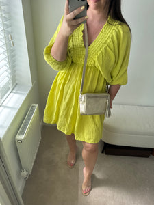 CARRIE Cheesecloth Dress (2 Colours)