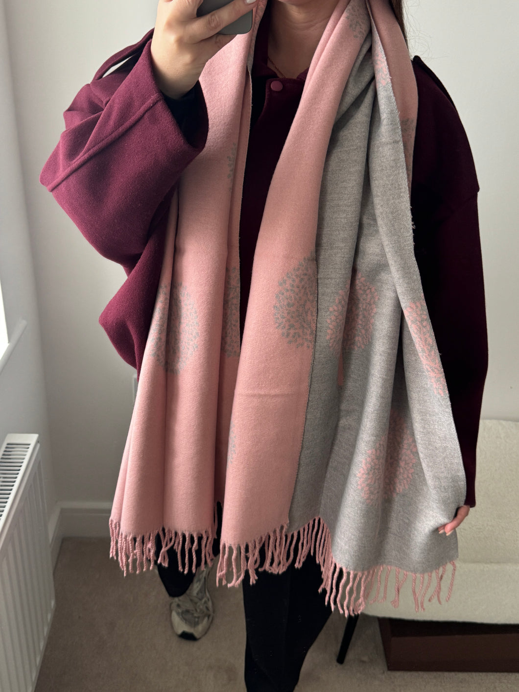 MAGGIE Tree Cashmere Scarf - 2 Colours