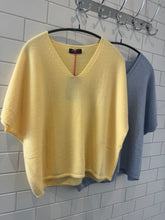 Load image into Gallery viewer, SHOLA Short Sleeve Jumper - Lemon
