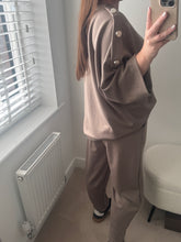 Load image into Gallery viewer, BLAKE Button Top &amp; Trouser Set - 2 Colours
