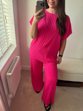 Load image into Gallery viewer, PIA Pleat Top &amp; Trouser Set - (9 Colours)
