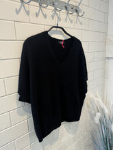 Load image into Gallery viewer, SHOLA Short Sleeve Jumper - Black
